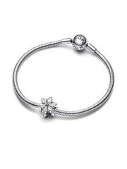 Sparkling Herbarium Cluster Charm - Sterling silver