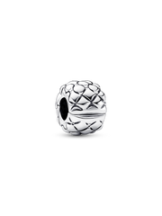 Studded Clip Charm - Sterling silver