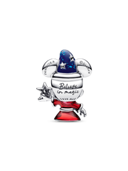 Disney Sorcerer Apprentice Mickey Charm - Sterling silver