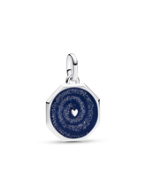 FINAL SALE - Pandora ME Galaxy Heart Medallion Charm - Sterling silver