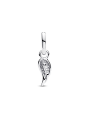 Pandora ME Sparkling Angel Wing Mini Dangle Charm - Sterling silver