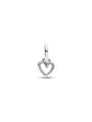 Pandora ME Freehand Heart Mini Dangle Charm - Sterling silver