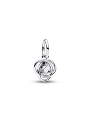 April Eternity Circle Dangle Charm Bracelet Set