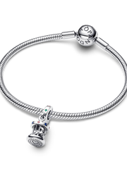 Spinning Carousel Dangle Charm - Sterling silver