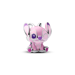 Disney x Pandora Stitch and Angel Charm Duo