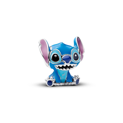 Disney x Pandora Stitch and Angel Charm Duo