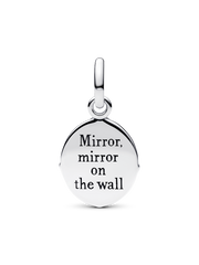Disney Snow White Magic Mirror Dangle Charm - Sterling silver