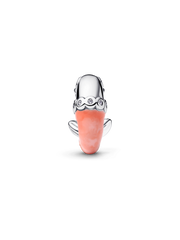 FINAL SALE - Shrimp Charm - Sterling silver