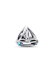 Sailboat Charm - Sterling silver