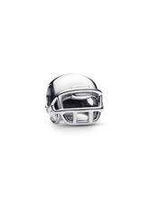 Football Helmet Charm - Sterling silver
