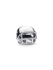 Football Helmet Charm - Sterling silver