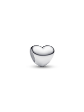 Heart Mini Charm - Sterling silver