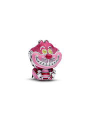 Disney Alice in Wonderland Cheshire Cat Charm - Sterling silver