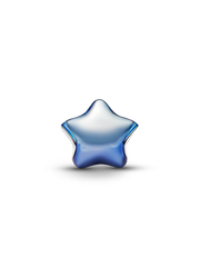Blue Star Charm - Sterling silver