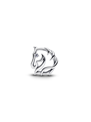 Horse Openwork Charm - Sterling silver