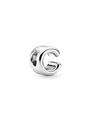 Letter C Alphabet Charm - Sterling silver