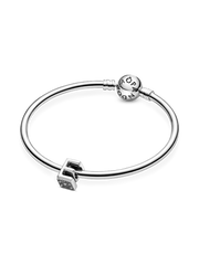 Letter E Alphabet Charm - Sterling silver
