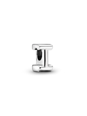 Letter I Alphabet Charm - Sterling silver