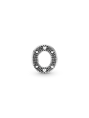 Letter O Alphabet Charm - Sterling silver
