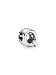 Letter Q Alphabet Charm - Sterling silver
