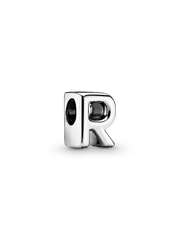 Letter R Alphabet Charm - Sterling silver