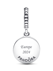 Friends Are Family Dangle Charm - Sterling silver