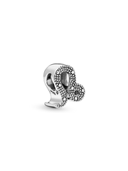Sparkling Leo Zodiac Charm - Sterling silver