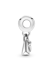 Pandora Shopping Bag Dangle Charm - Sterling silver