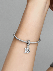 15th Birthday Dangle Charm - Sterling silver