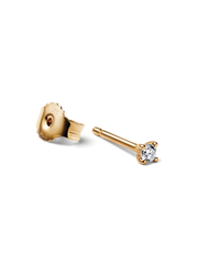 Pandora Era Lab-grown Diamond Stud Earrings 14K Gold - 0.05 ct TW, 14k gold