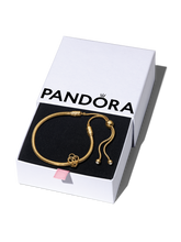 Golden Padlock Bracelet Gift Set - 14k gold plating