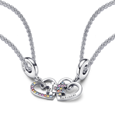True Friends Splittable Friendship Necklace Set
