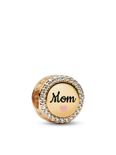 Mom Charm - 14k gold plating