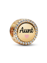 FINAL SALE - Aunt Charm - 14k gold plating