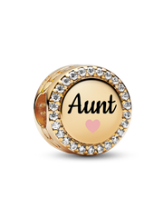 FINAL SALE - Aunt Charm - 14k gold plating