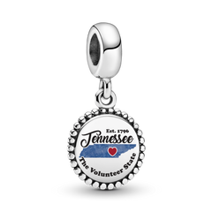 FINAL SALE - Tennessee Map Dangle Charm