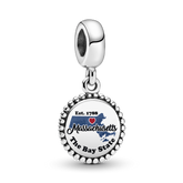 FINAL SALE - Massachusetts Map Dangle Charm
