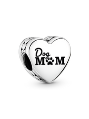 Dog Mom Charm Duo