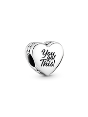 Engravable You Got This Charm - Sterling silver