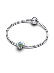 Colorado Heart Charm - Sterling silver