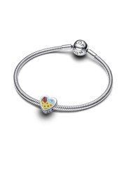 Kansas Heart Charm - Sterling silver