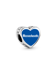 Mass Heart Charm - Sterling silver