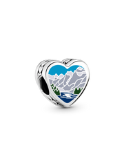 Minnesota Heart Charm - Sterling silver