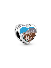 Montana Heart Charm - Sterling silver