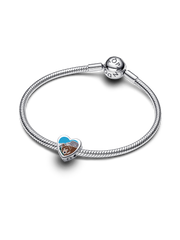 Montana Heart Charm - Sterling silver