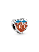 Utah Heart Charm - Sterling silver