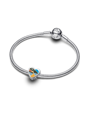 Vermont Heart Charm - Sterling silver