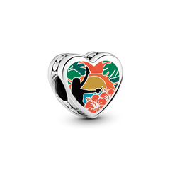 Hawaii Hula Sunset Charm