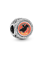 Rodeo Bucking Bull Charm - Sterling silver