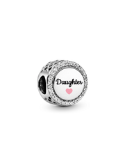FINAL SALE - Daughter Charm - Sterling silver